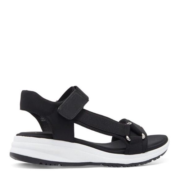 ANNE KLEIN Goldie Sport Sneaker Sandal, Comfort Cushioned, Black, Size 11, NWT - Picture 4 of 16